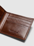 Rodd & Gunn Brown Wakefield bi-fold wallet, imported from the UK
