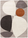 Asiatic Rugs Grey Reef wool rug - British product