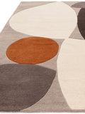 Asiatic Rugs Grey Reef wool rug - British product