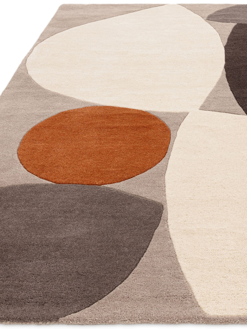 Asiatic Rugs Grey Reef wool rug - British product