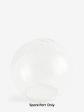 Clear small glass for Elara M66554 cluster, imported from the UK