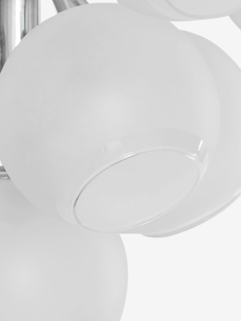 Spare glass for T33929 chandelier White Vetro 13.5cm x 15cm, UK version