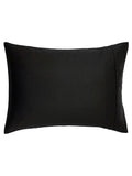 Ted Baker black 250 thread count cotton pillowcase British product