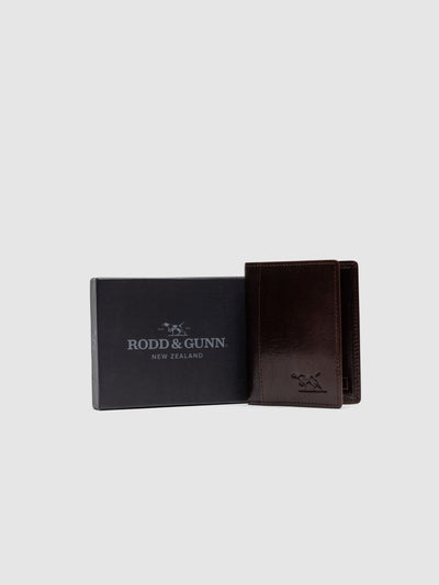 Next Rodd & Gunn Chocolate Brown Walton Card Holder- Buy online at McGrocer