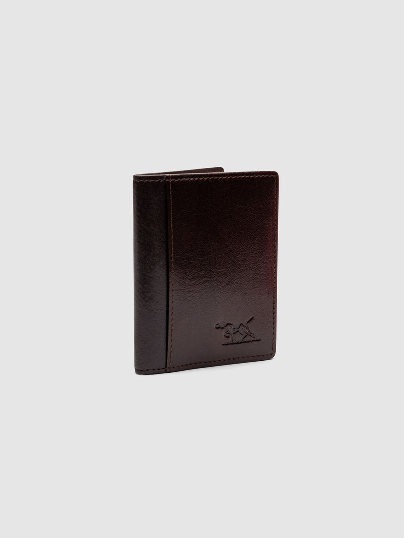 Rodd & Gunn Chocolate Brown Walton card holder, imported from the UK