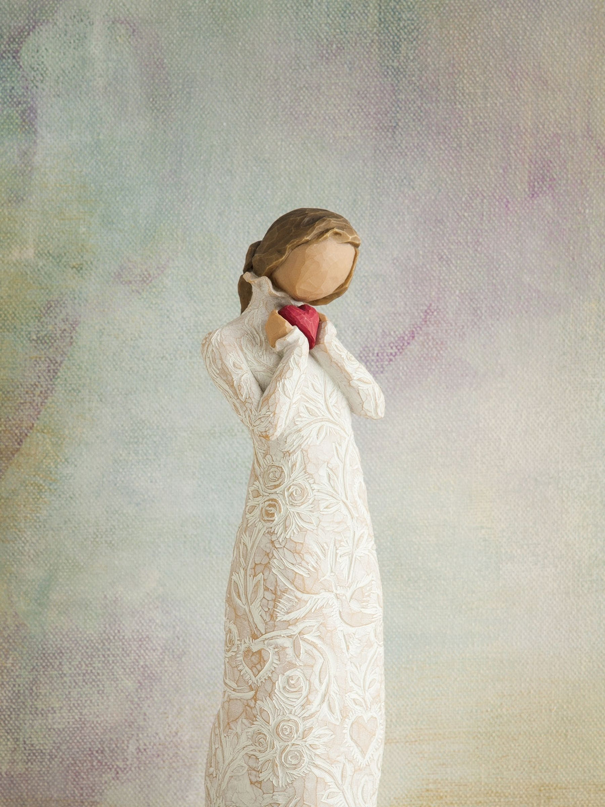 Willow Tree Cream Je T'aime Ornaments Figurine