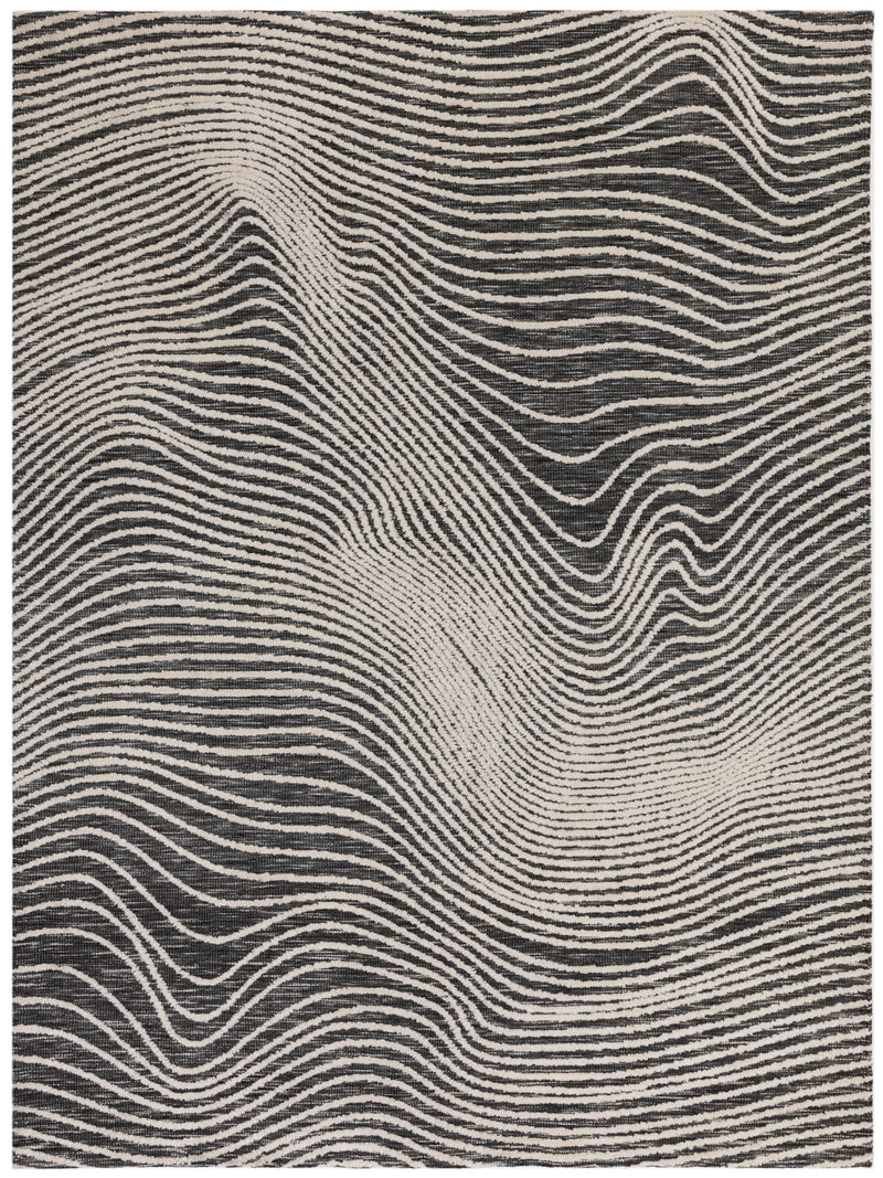 Asiatic Rugs Black Mason Magnitude polyester rug (British brand)