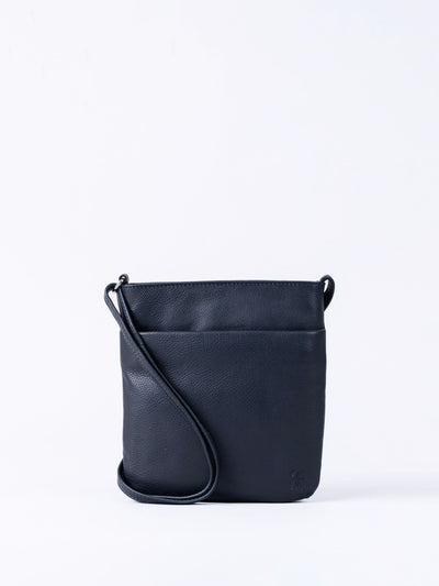 Next Lakeland Leather Navy Lowther Cross-Body Bag- Buy online at McGrocer