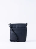 Lakeland Leather women's Navy Lowther cross-body bag (British brand)