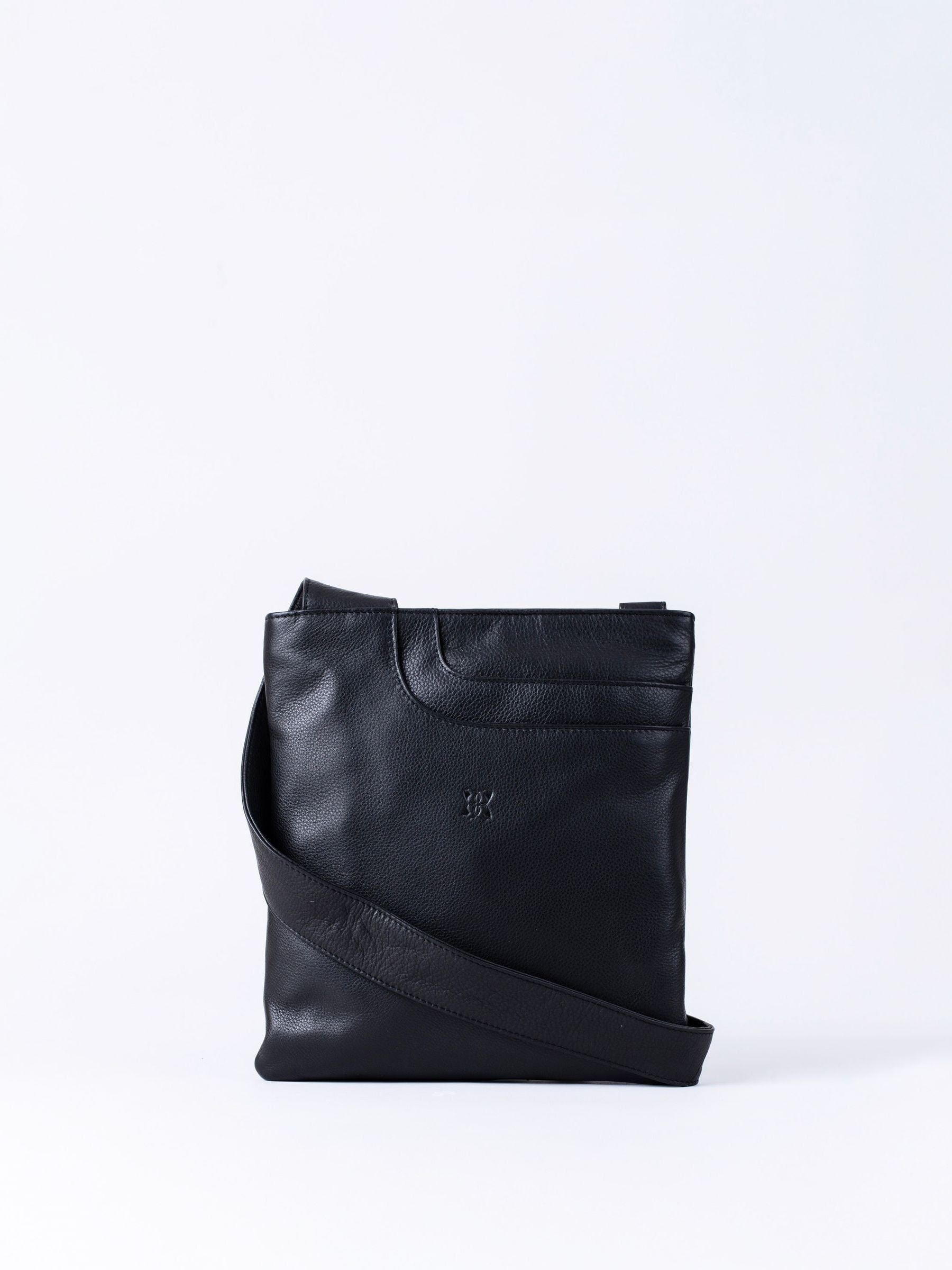 Lakeland Leather Allerdale Navy Blue Cross-Body Bag