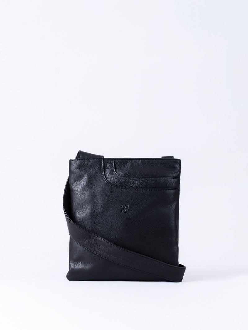 Lakeland Leather Allerdale Navy Blue Cross-Body Bag