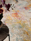 Asiatic Rugs Blue Colores Cloud Magenta rug, imported from the UK
