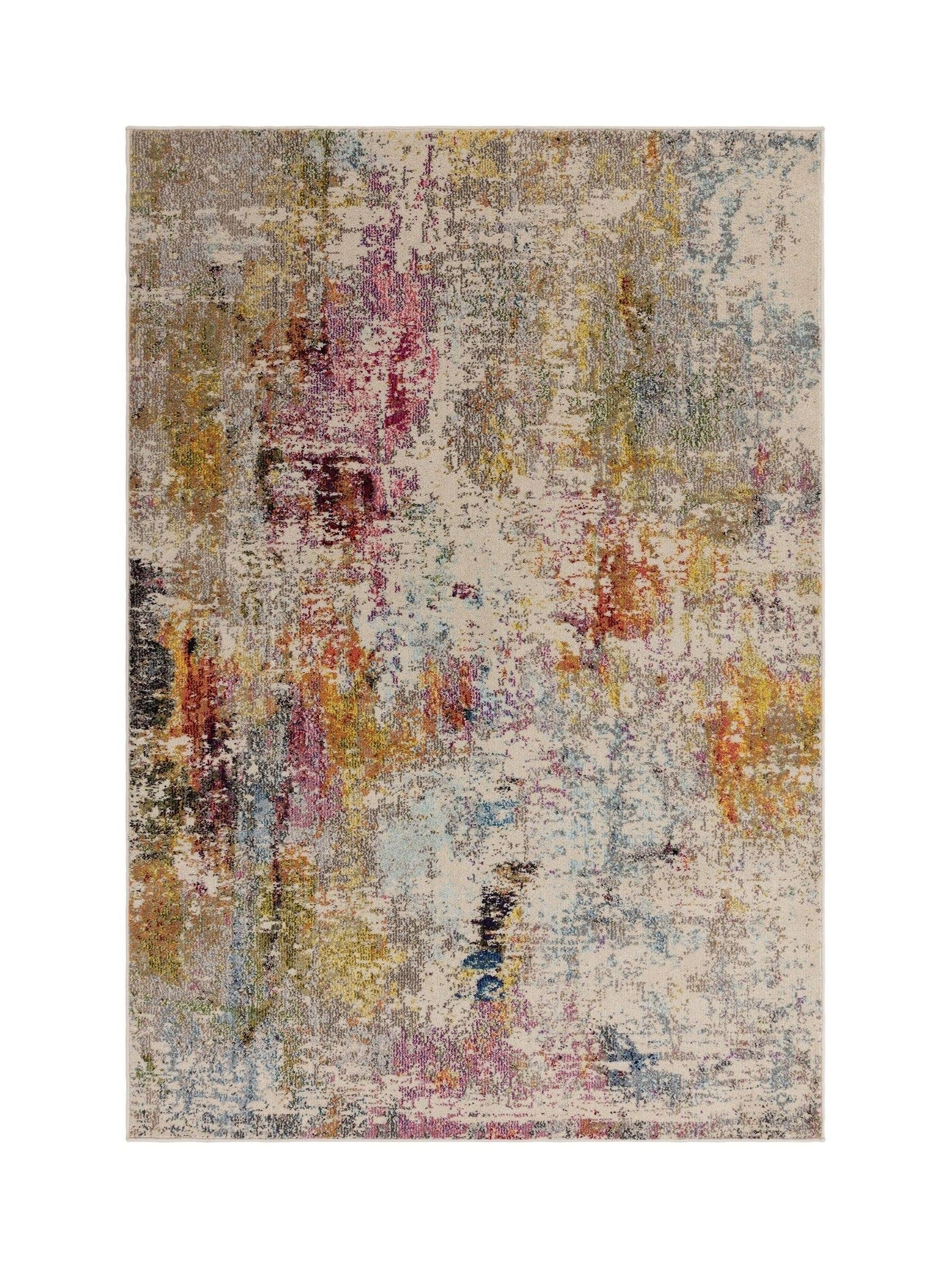 Asiatic Rugs Blue Colores Cloud Magenta rug, imported from the UK