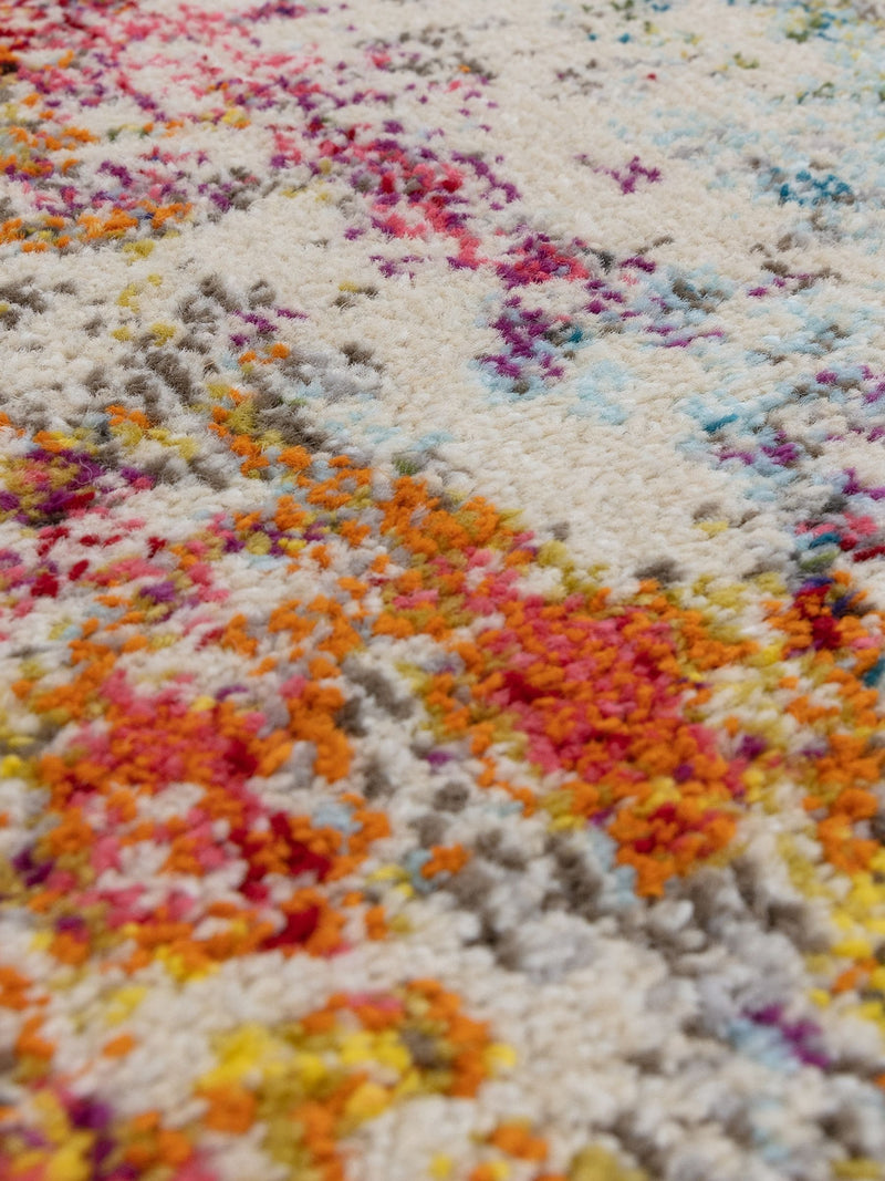 Asiatic Rugs Blue Colores Cloud Magenta rug, imported from the UK