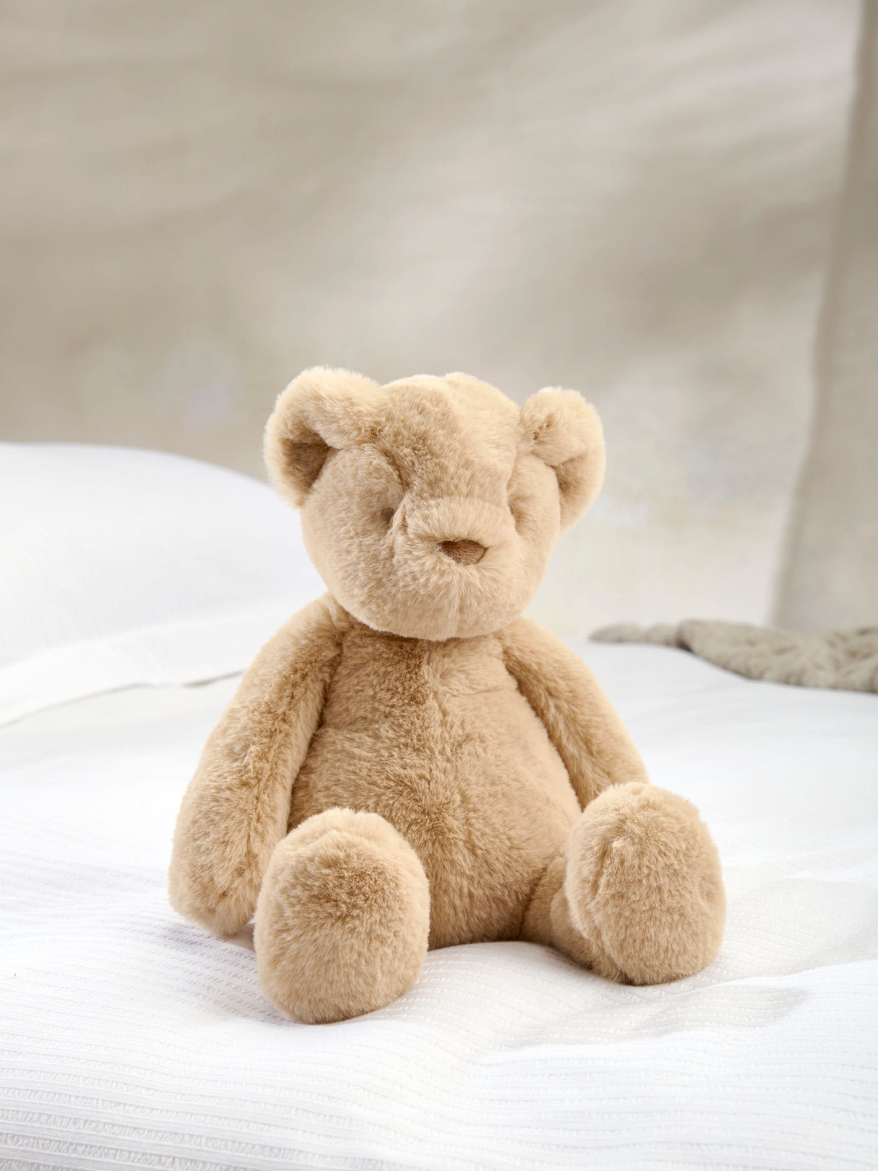 Mamas & Papas brown soft teddy bear toy (British brand)
