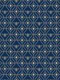 Furn Sark Demoiselle geometric foiled wallpaper, UK version