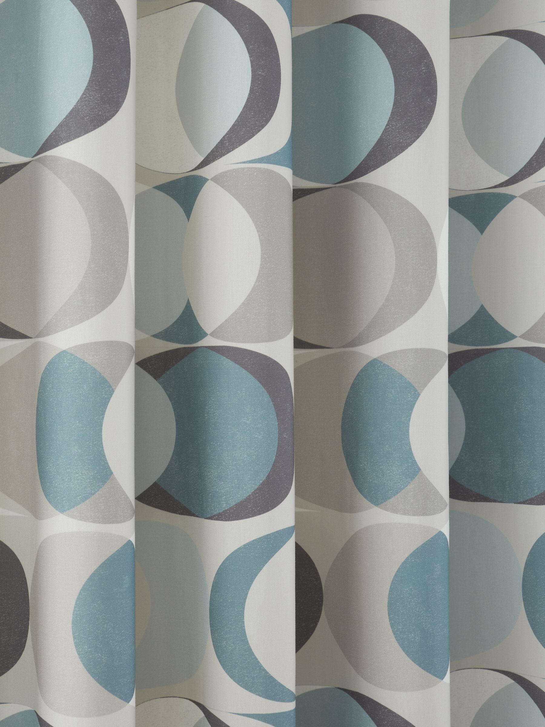 Fusion Duck Egg Sander eyelet curtains 229x183cm (British brand)