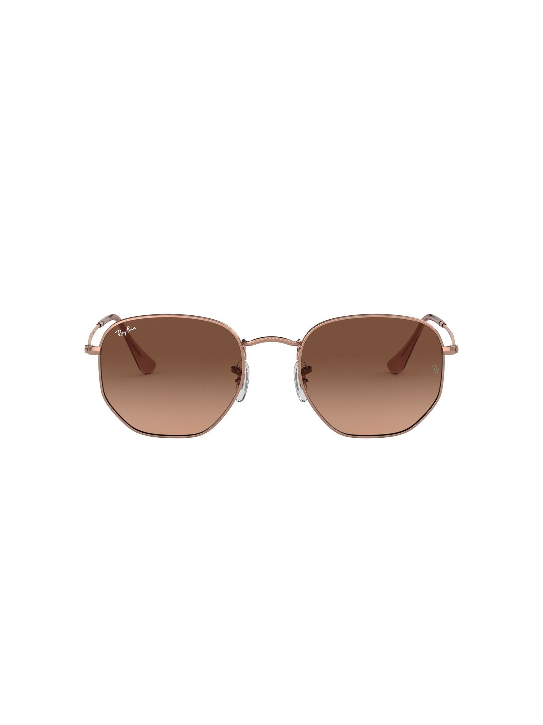 نظارات شمسية سداسية العدسات المتدرجة من Ray-Ban متوسطة، مستوردة من المملكة المتحدة