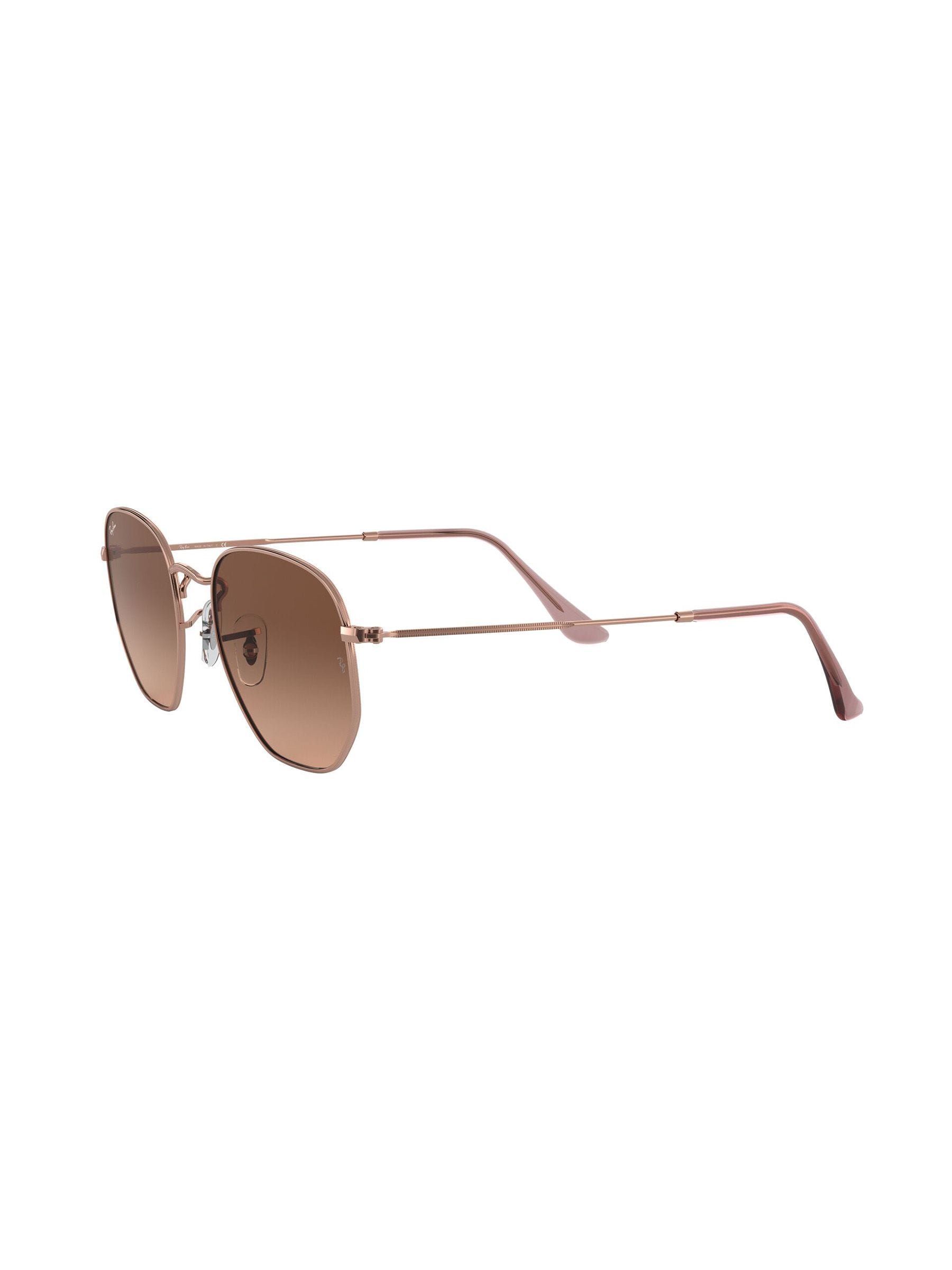 نظارات شمسية سداسية العدسات المتدرجة من Ray-Ban متوسطة، مستوردة من المملكة المتحدة