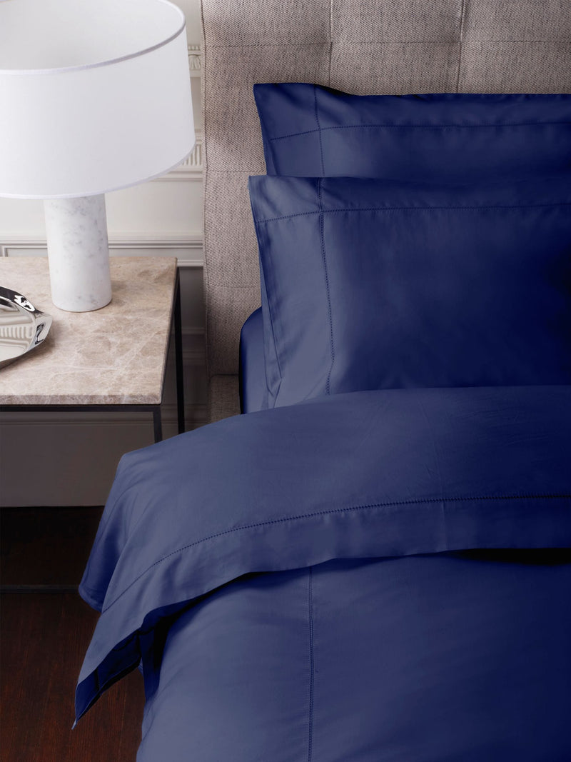 Jasper Conran London navy blue fitted sheet, UK version