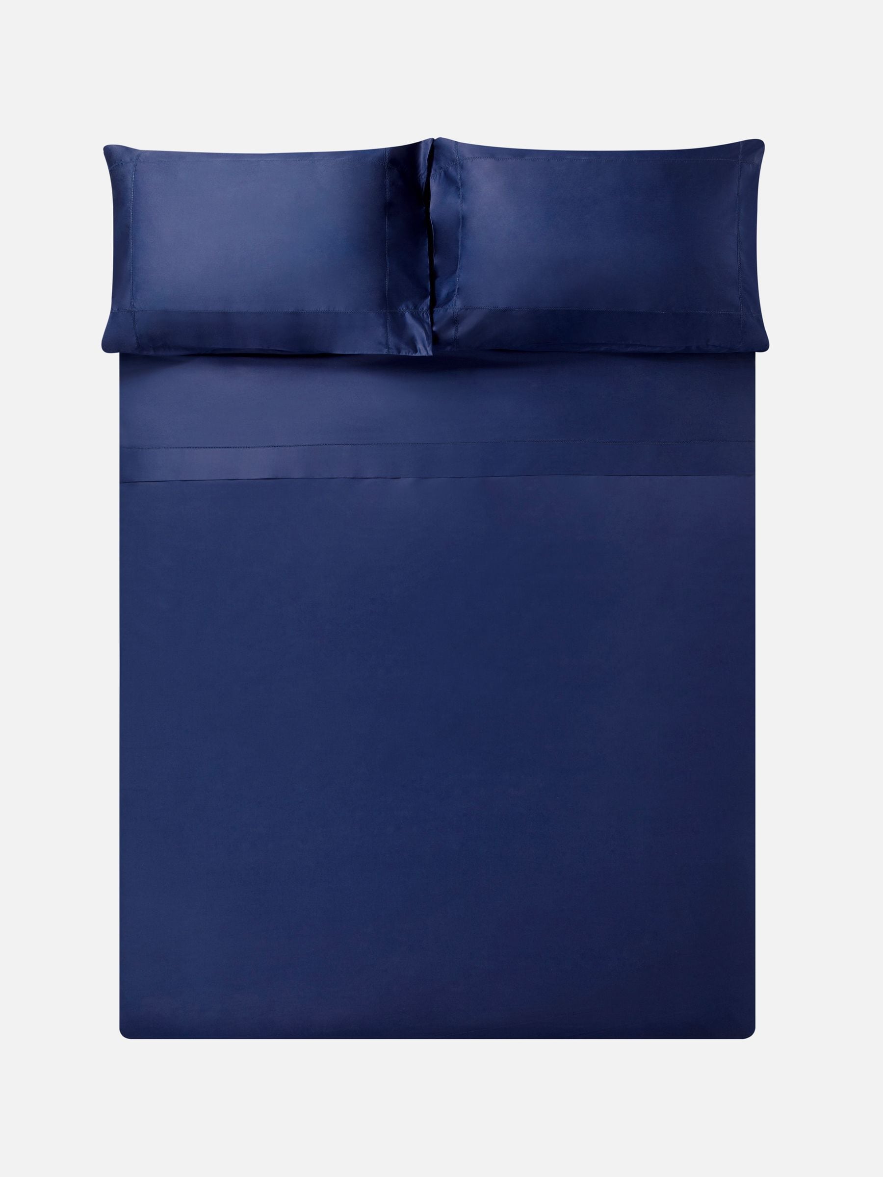 Jasper Conran London navy blue fitted sheet, UK version
