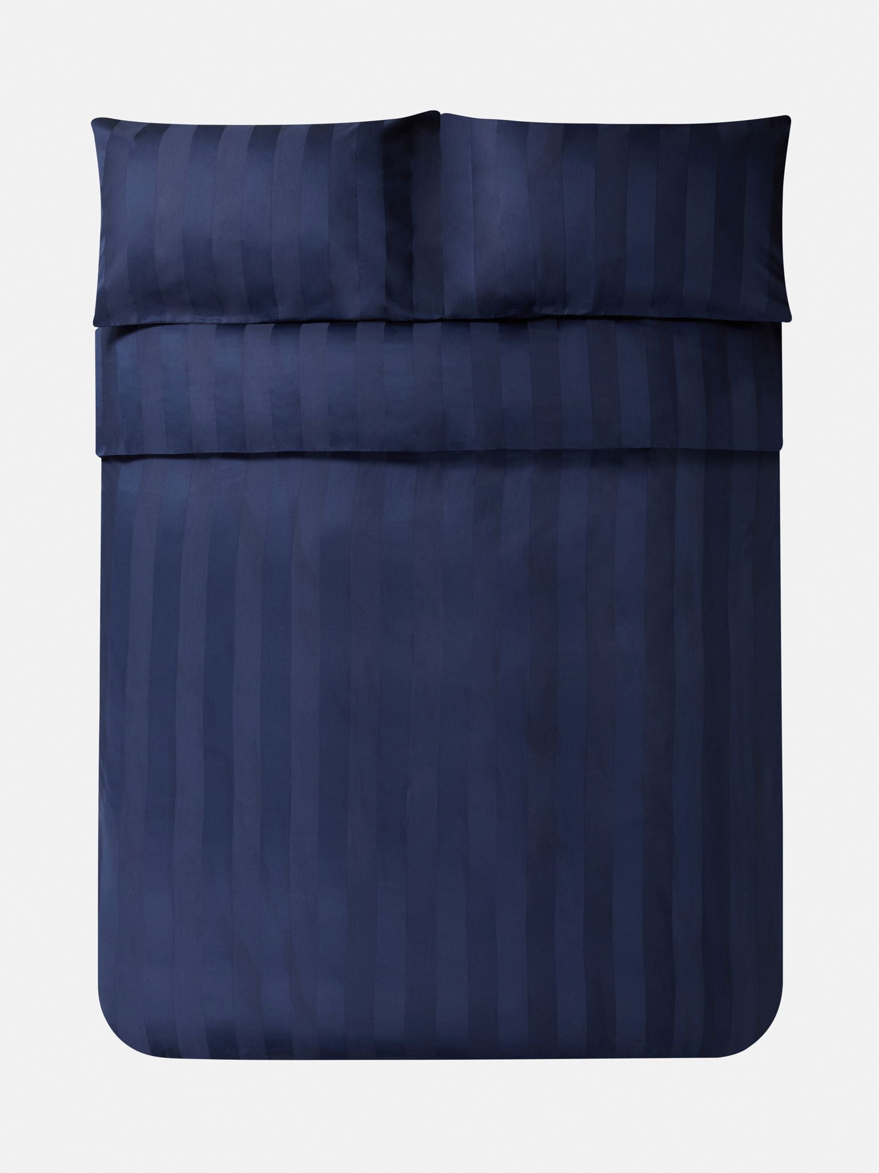 Jasper Conran 500 thread count cotton pillowcase navy blue - British product