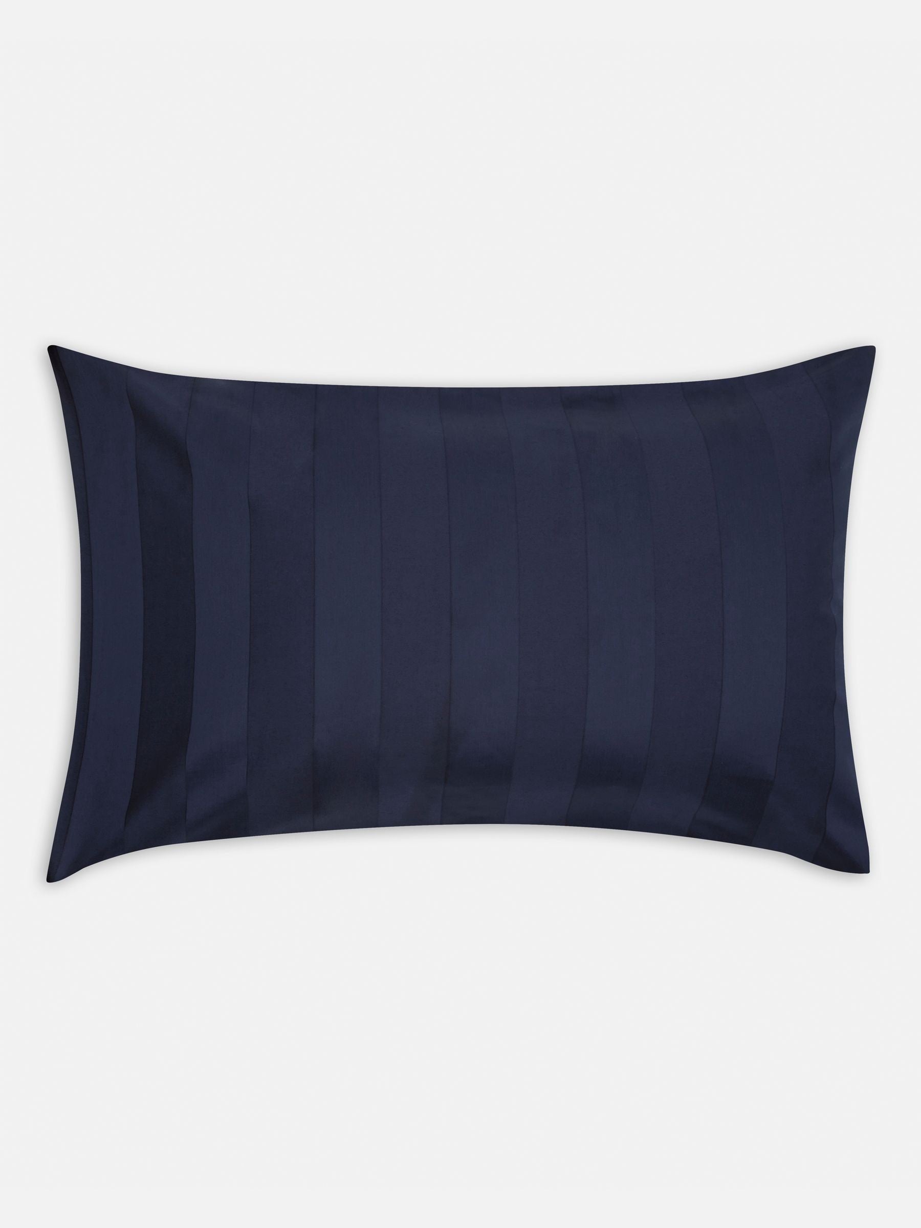 Jasper Conran 500 thread count cotton pillowcase navy blue - British product