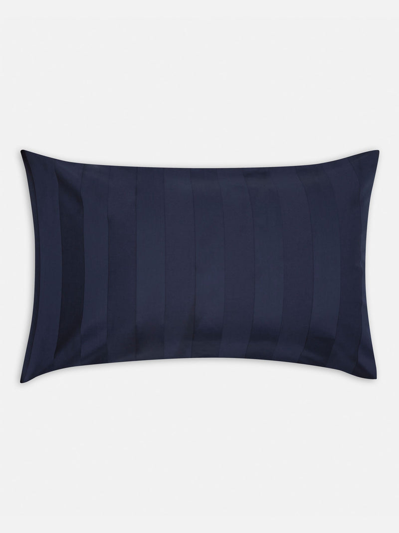 Jasper Conran 500 thread count cotton pillowcase navy blue - British product