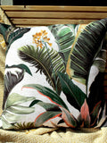 furn. White Hawaii outdoor cushion, imported from the UK