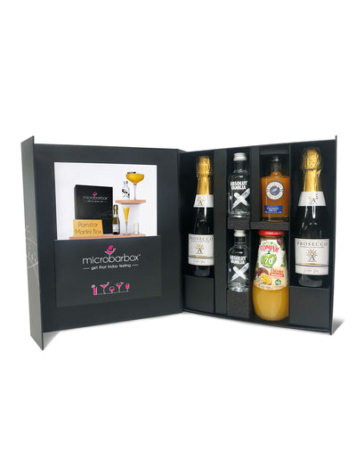 MicroBarBox Pornstar Martini Cocktail Set dans un coffret cadeau premium
