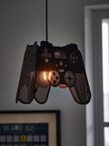 Next black metal game controller lamp shade, imported from the UK