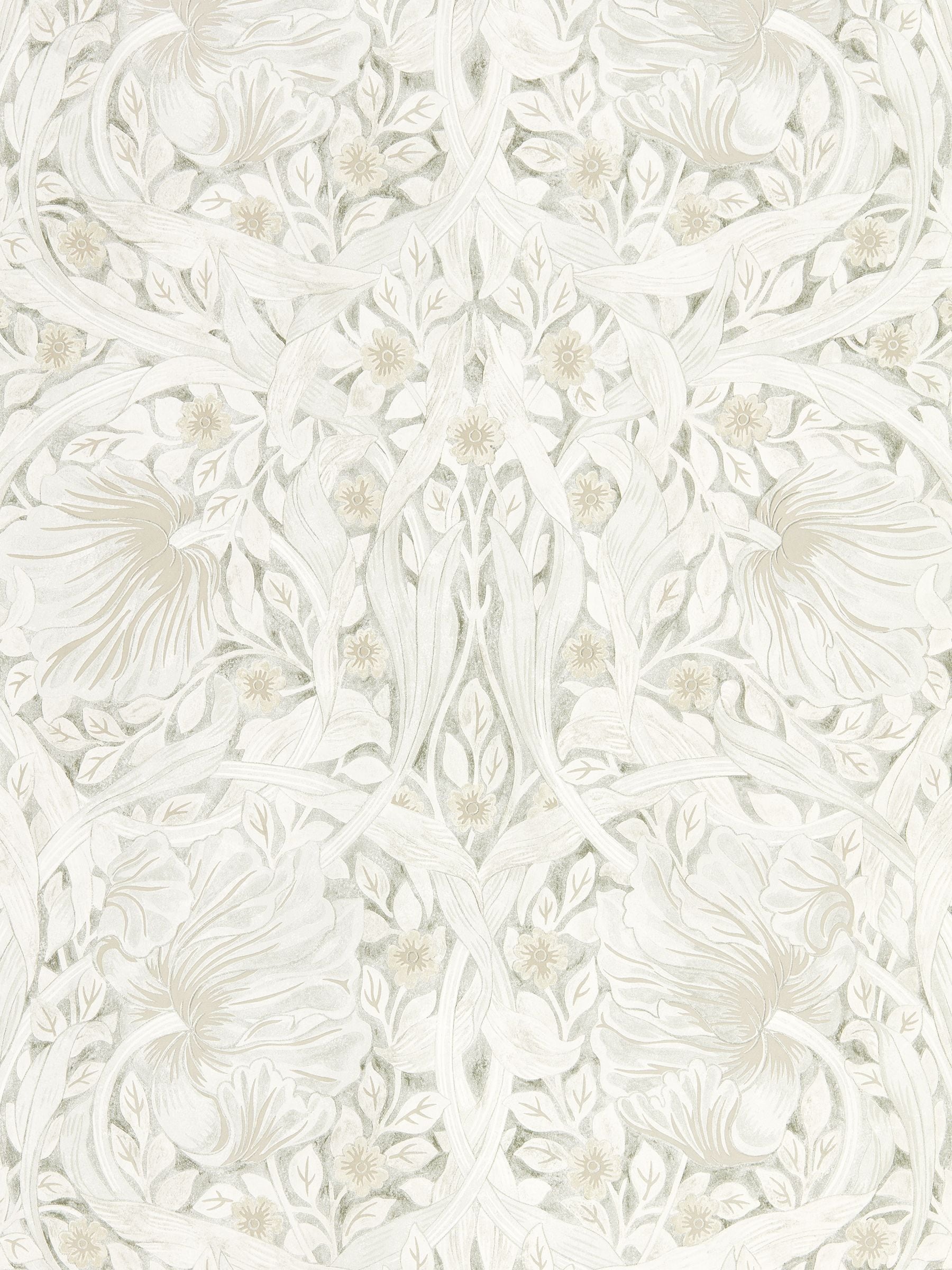 Morris & Co Grey Pure Pimpernel wallpaper, UK version