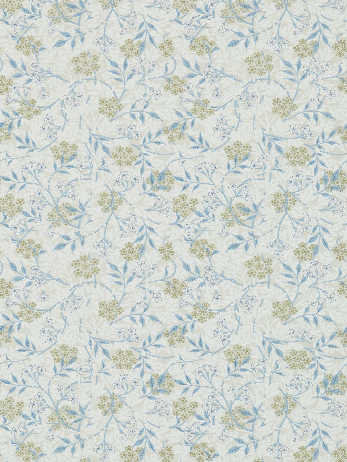 Morris & Co. Blue Jasmine wallpaper - British product
