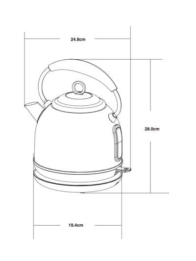 Nächster Dove Grey Malvern Wasserkocher 1,7 Liter - Online bei McGrocer kaufen