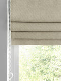 Harvi oatmeal natural roman blind made to measure - British product
