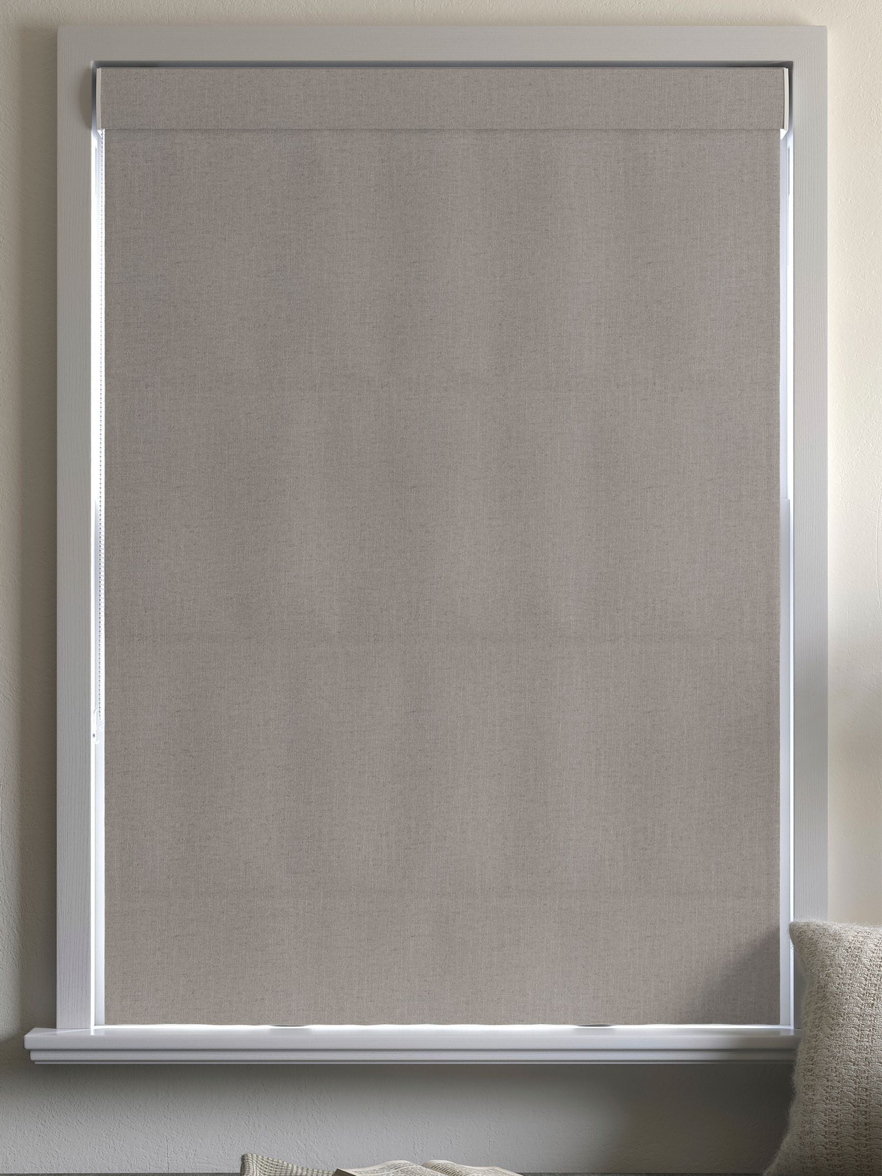 Harvi Otter Brown made to measure roman blind, UK version