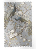 Laura Ashley Blue Belvedere velvet fabric by the metre (British brand)