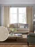 Laura Ashley Gold Josette fabric by the metre - British product
