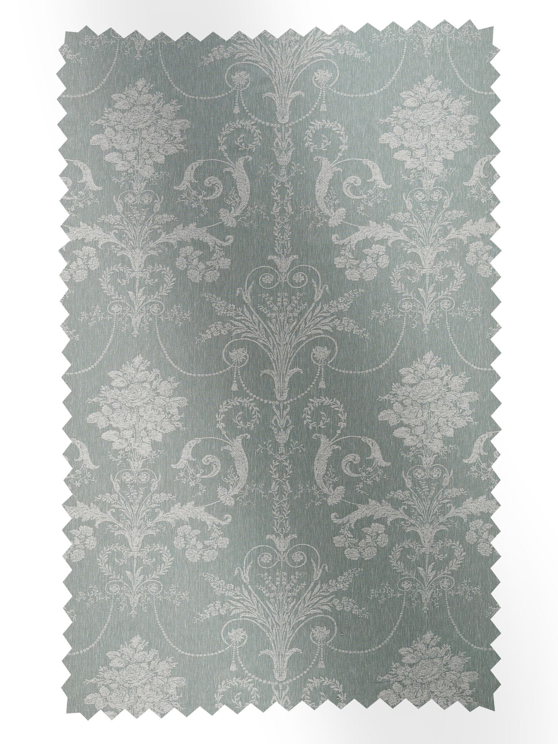 Laura Ashley Green Josette woven fabric by the metre, UK version