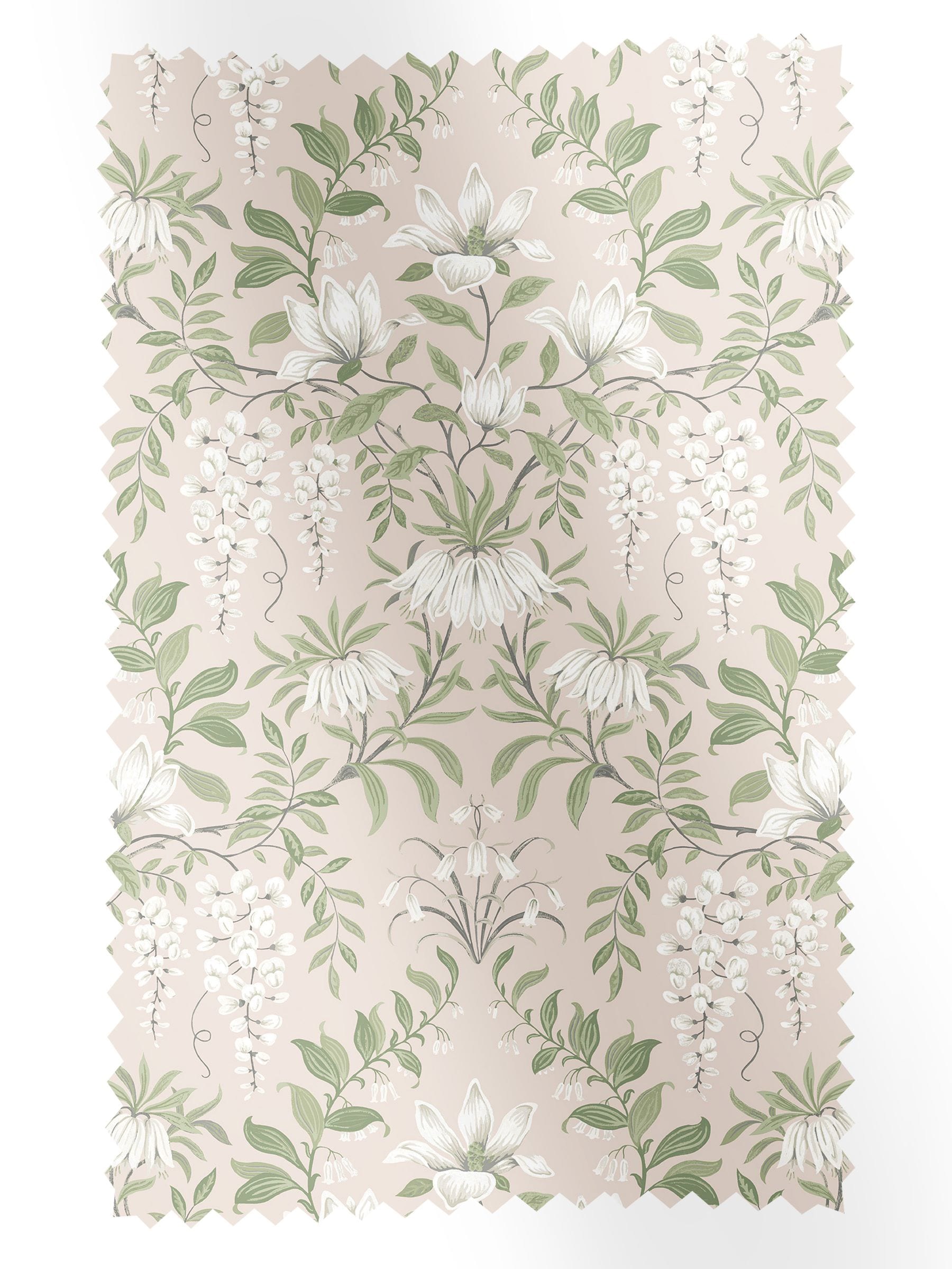 Laura Ashley Parterre blush pink cotton fabric (British brand)