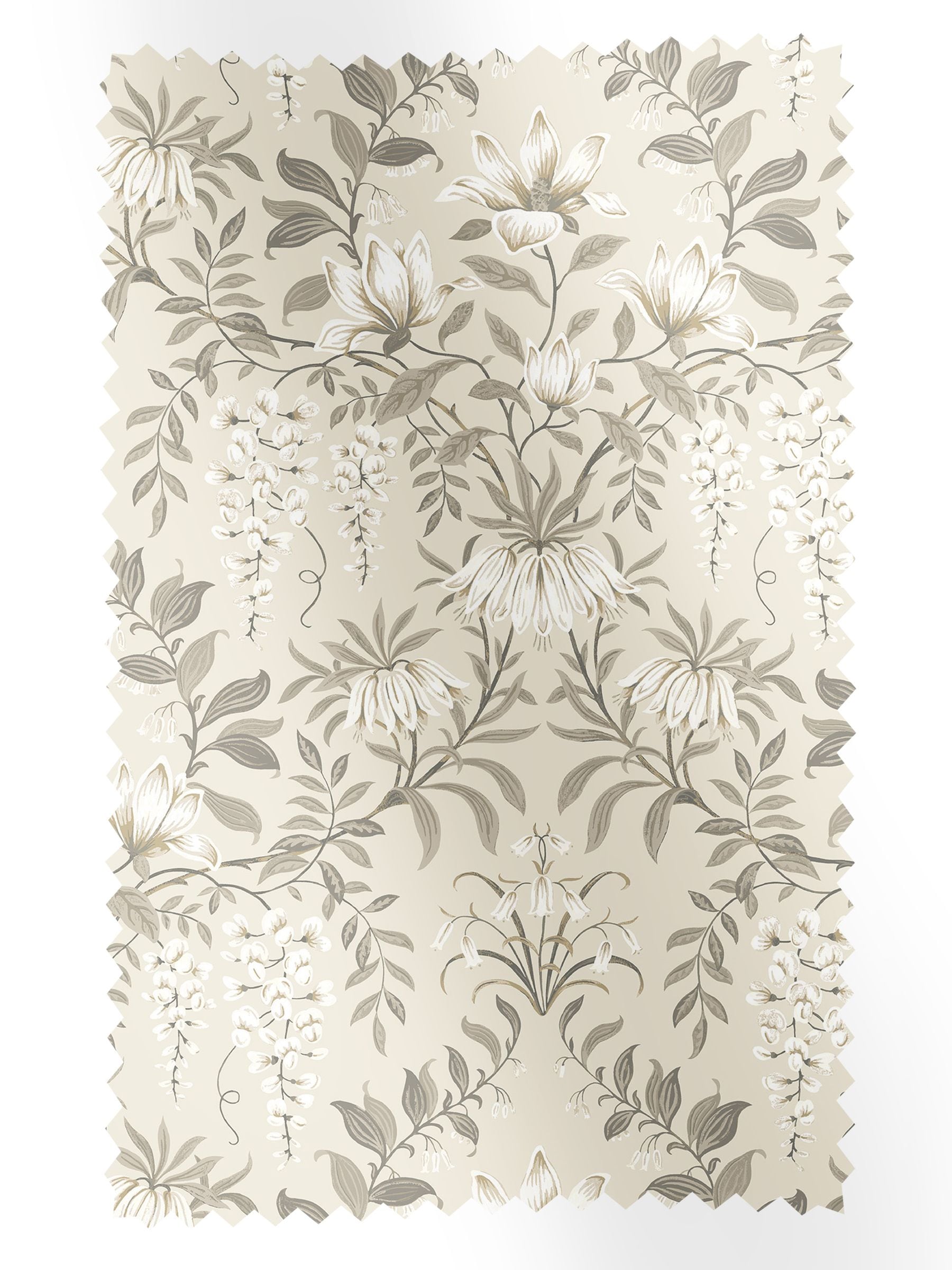 Laura Ashley Natural Parterre 100% cotton fabric, imported from the UK