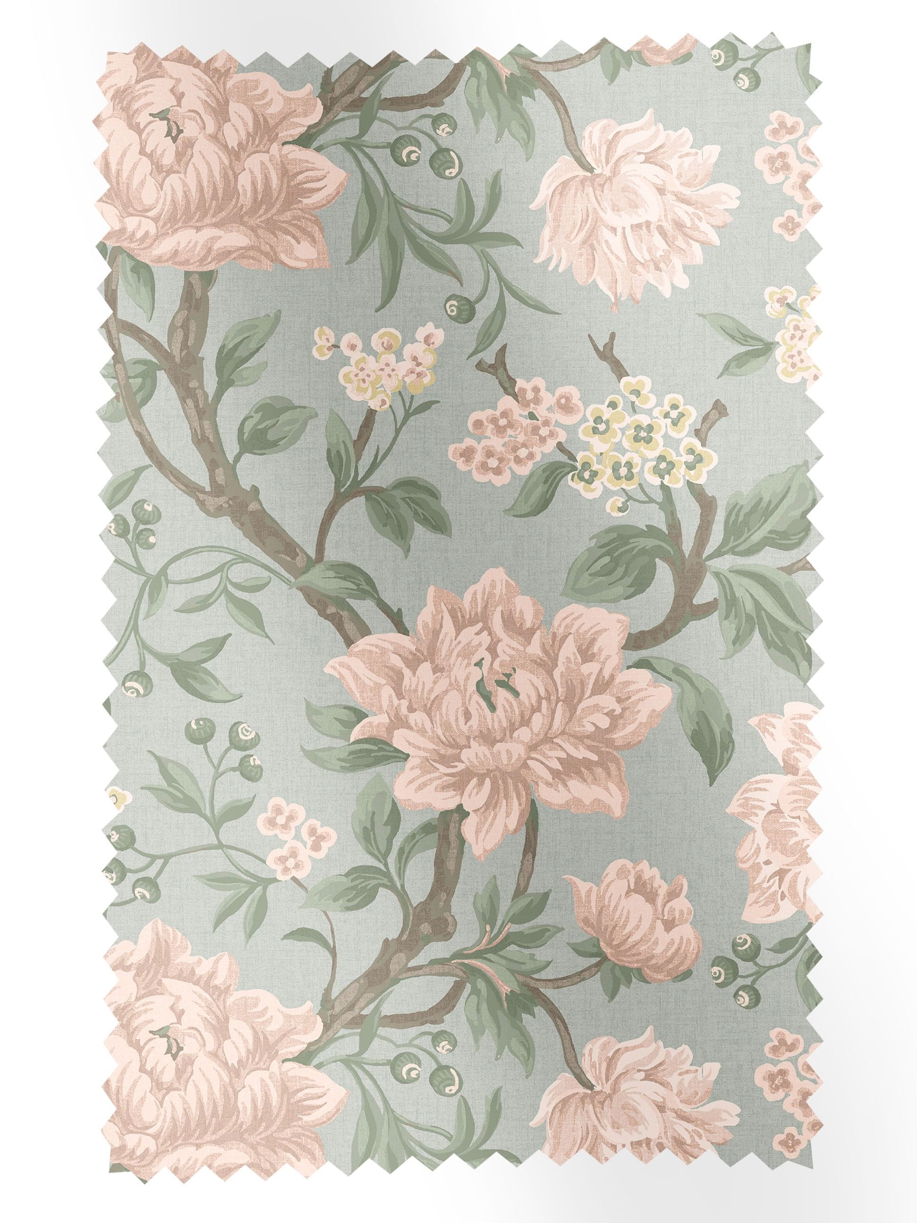 Laura Ashley blush pink tapestry fabric, imported from the UK