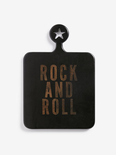 Rockett St George Svart Rock & Roll Tre Serveringsfat Stor