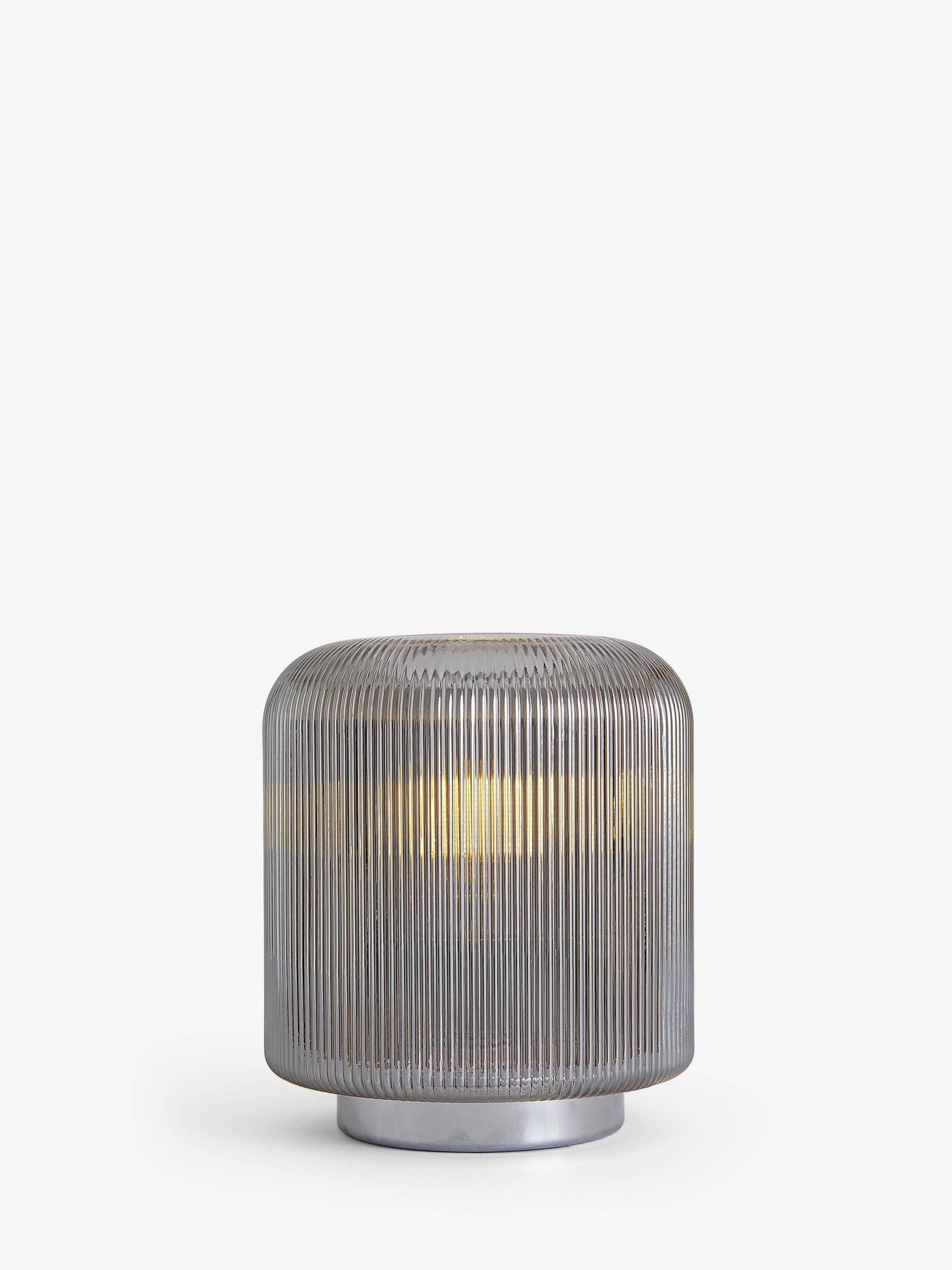 Smoke Grey Evie Battery Operated Ambient Lamp