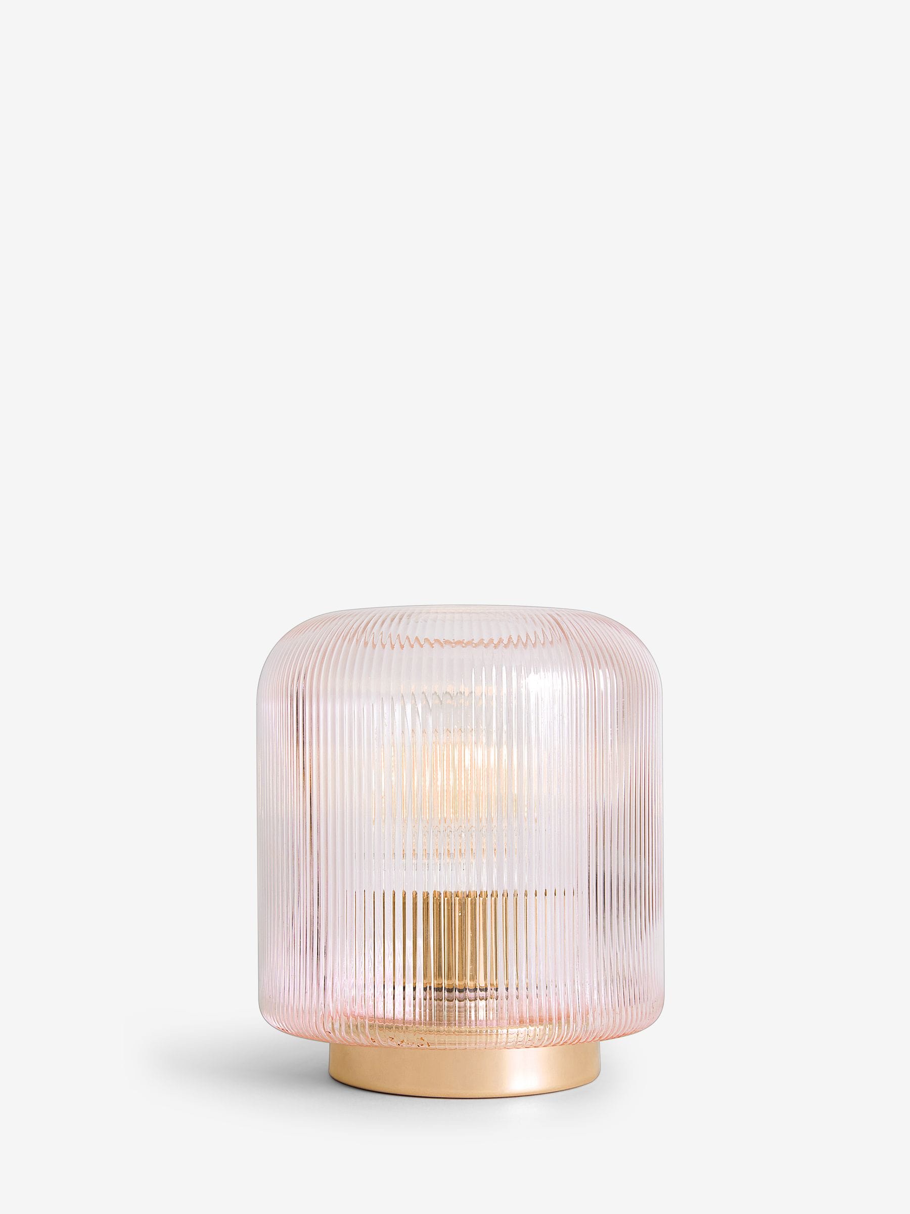 Rose Pink Evie battery operated ambient lamp (British brand)