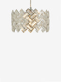 Next Clear Wentworth Easy Fit pendant lamp shade, imported from the UK