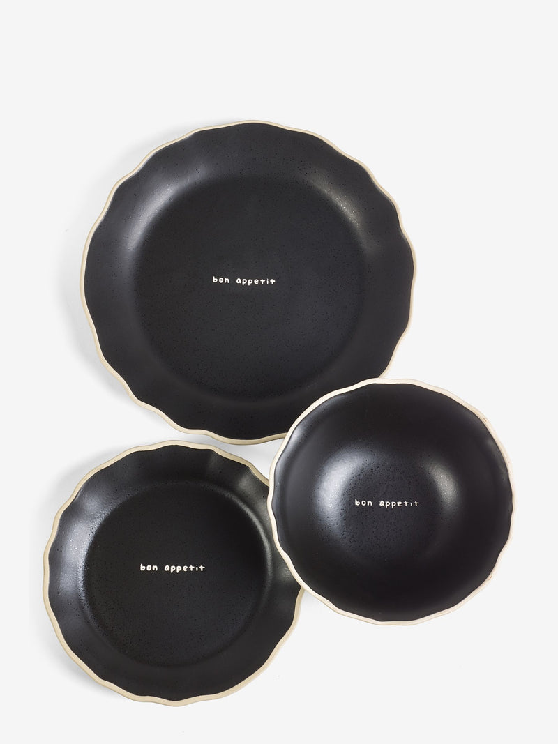 Rockett St George Bon Appetit dinner set 12 piece, imported from the UK