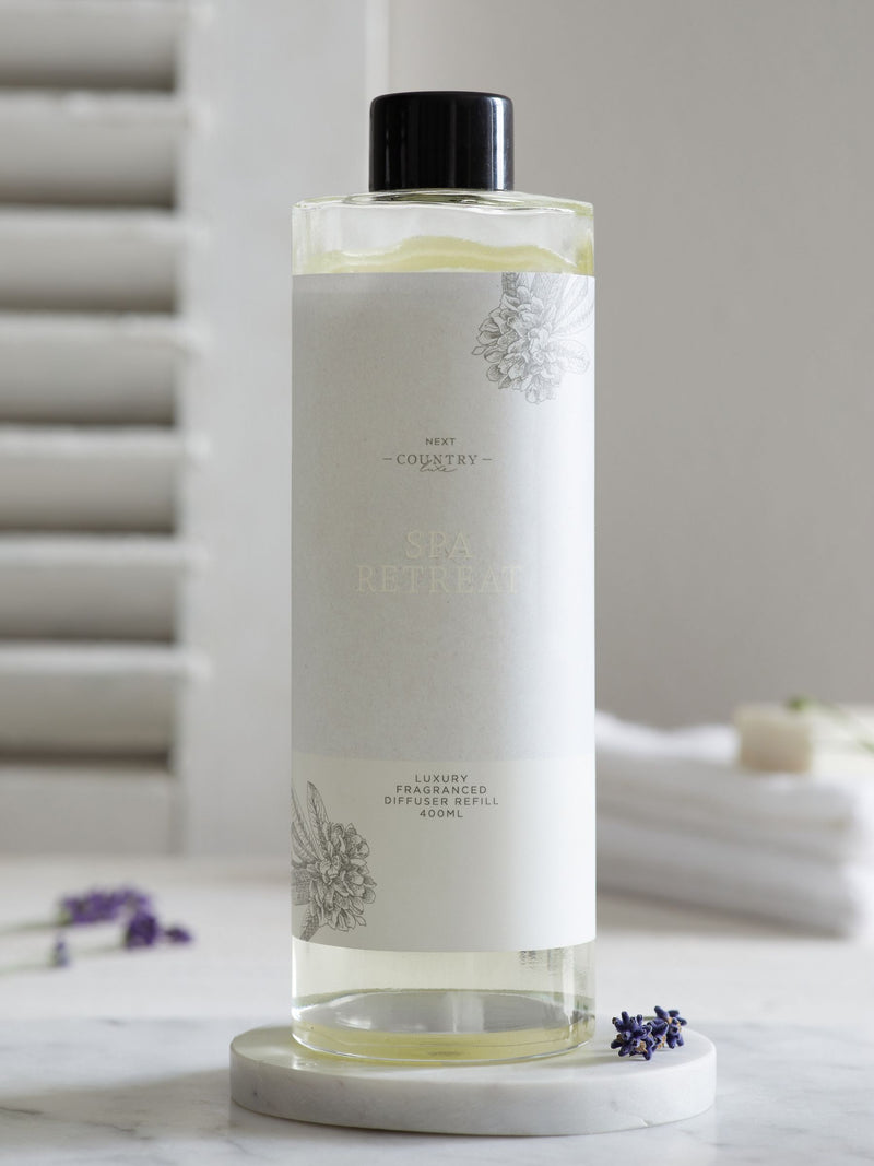Country Luxe Spa Retreat Lavender and Geranium Reed Diffuser Refill 200ml