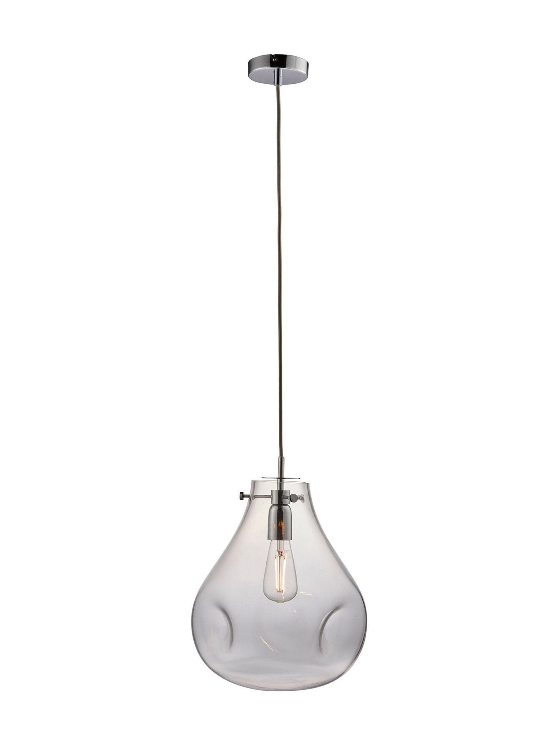 Gallery Home Silver Ellen ceiling light pendant (British brand)