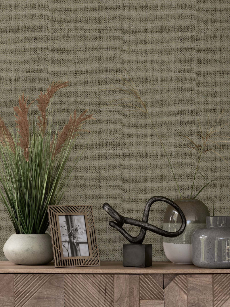 Natural Weave wallpaper sample A4 (British brand)